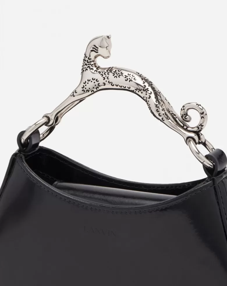 Donne Lanvin Borsa Gatto Nano Hobo In Pelle