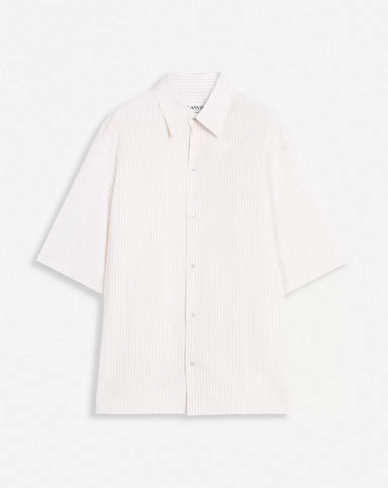 Uomini Lanvin Camicia Abitabile Con Targhetto