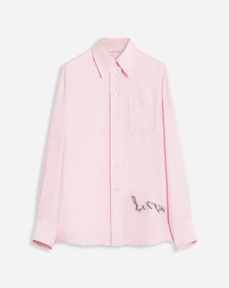 Donne Lanvin Camicia Classica Fluida