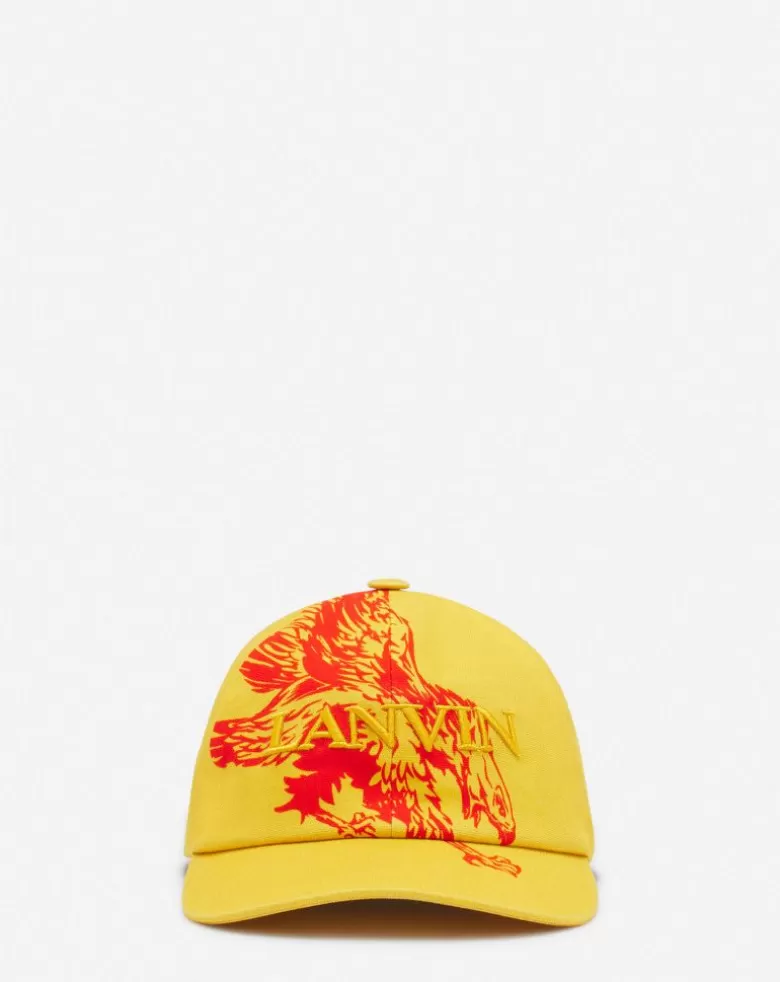 Uomini Lanvin Cappello In Cotone X Future Eagle