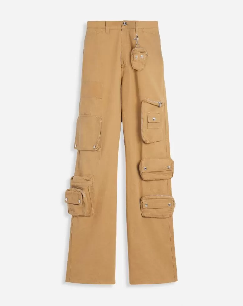 Uomini Lanvin Pantaloni Utility A Gamba Larga X Future