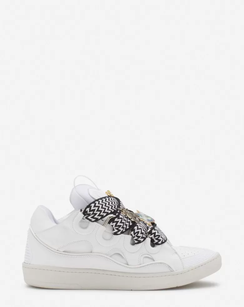 Donne Lanvin Sneakers Da Donna In Pelle X Future Curb 3.0