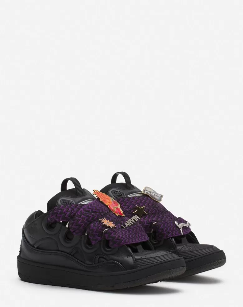 Uomini Lanvin Sneakers Da Uomo In Pelle X Future Curb 3.0