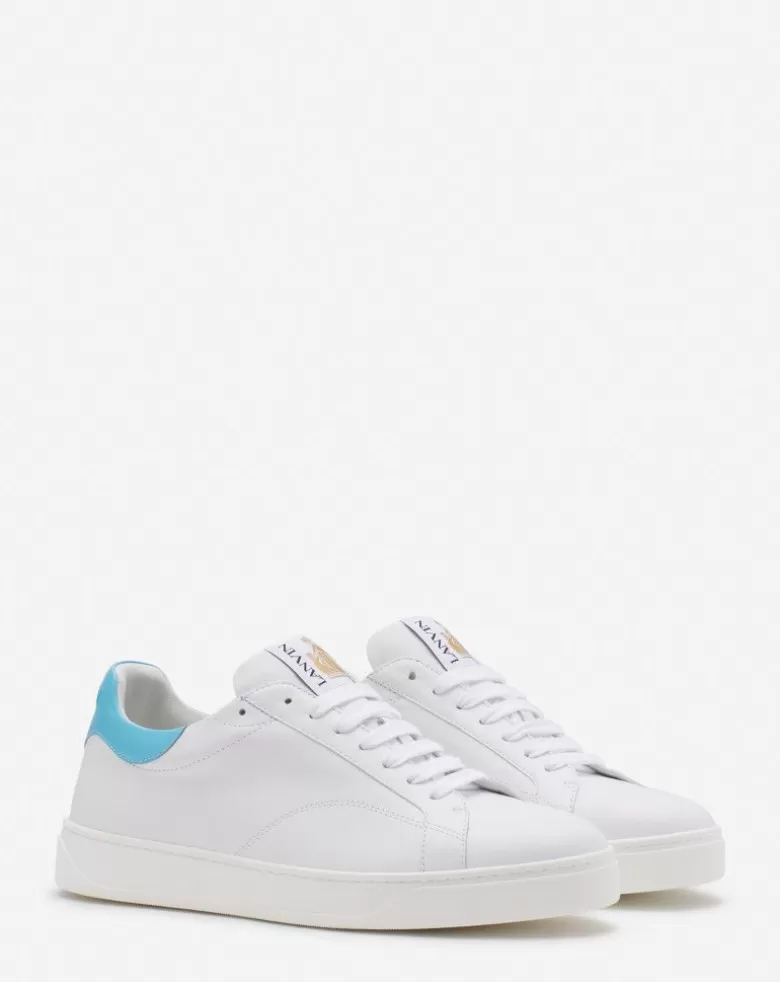 Uomini Lanvin Sneakers Ddb0 In Pelle