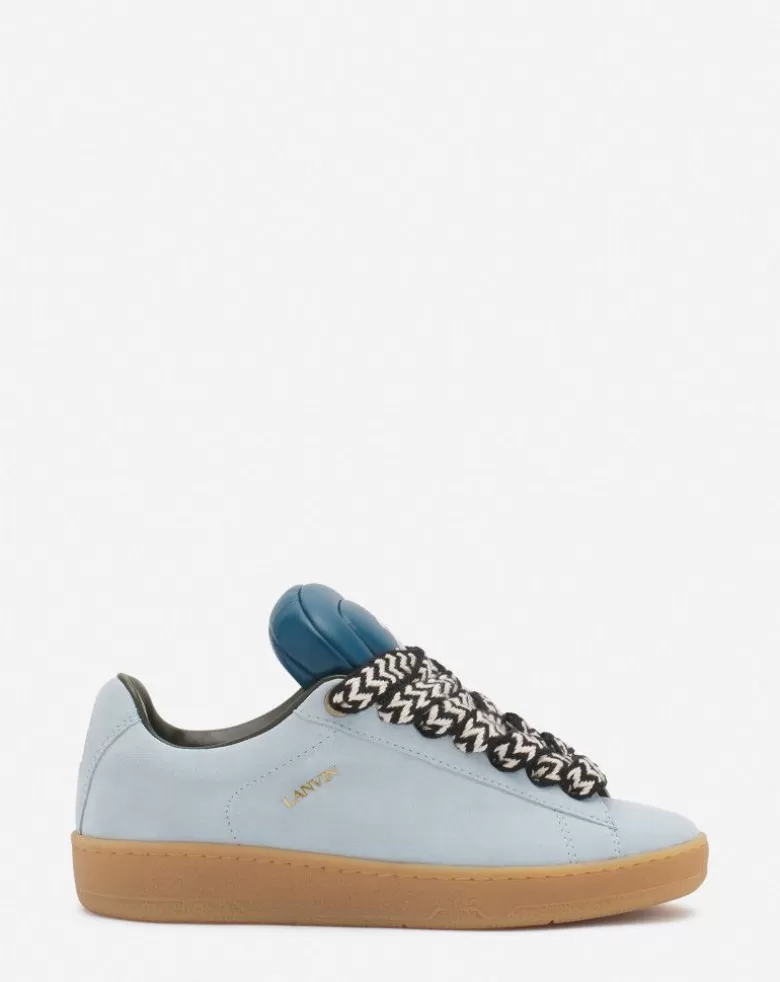 Donne Lanvin Sneakers Hyper Curb X Future In Pelle E Camoscio Da Donna