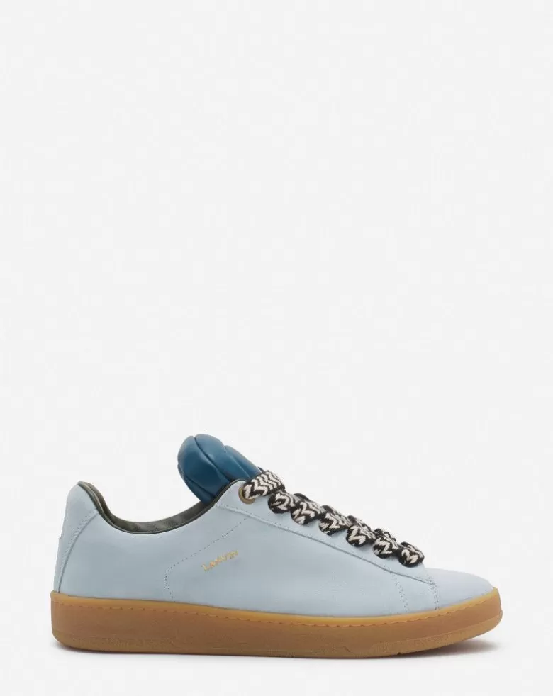 Uomini Lanvin Sneakers X Future Hyper Curb In Pelle E Camoscio Da Uomo