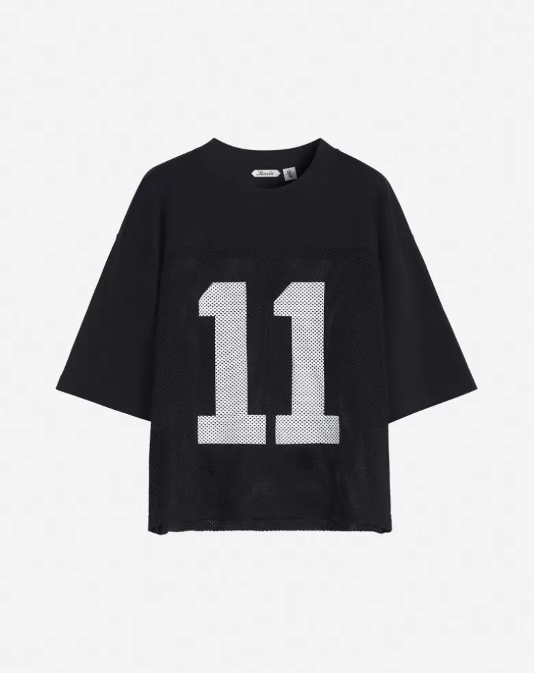 Uomini Lanvin T-Shirt A Rete Largo X Future