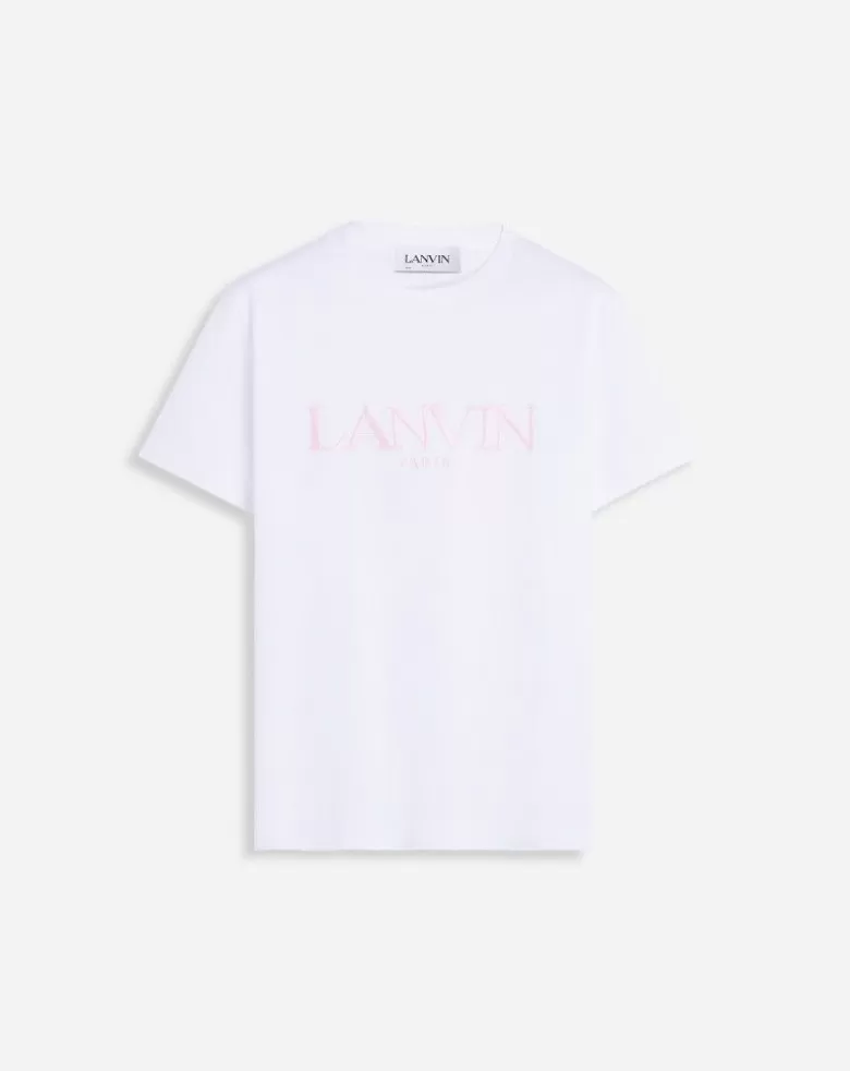 Donne Lanvin T-Shirt Classica Ricamata