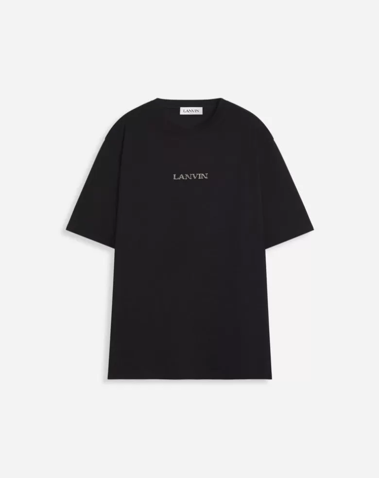 Uomini Lanvin T-Shirt Classica Unisex Con Logo